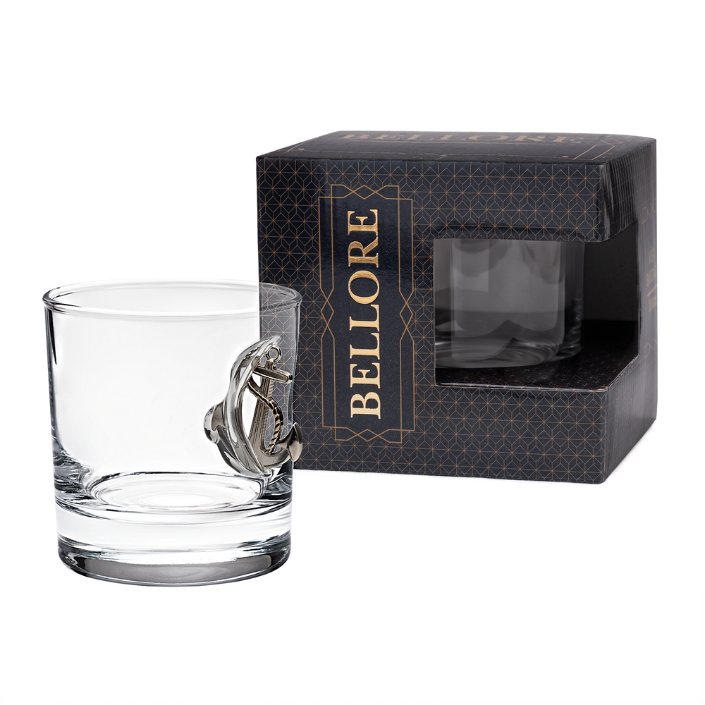 Anchor Rocks Glass 300ml – side view