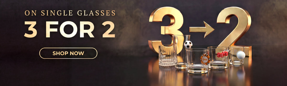 3 for 2 on single glasses