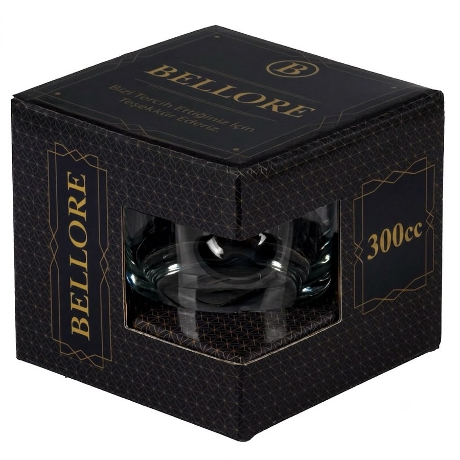 Real Bullet Rocks Glass 300ml – styled lifestyle shot