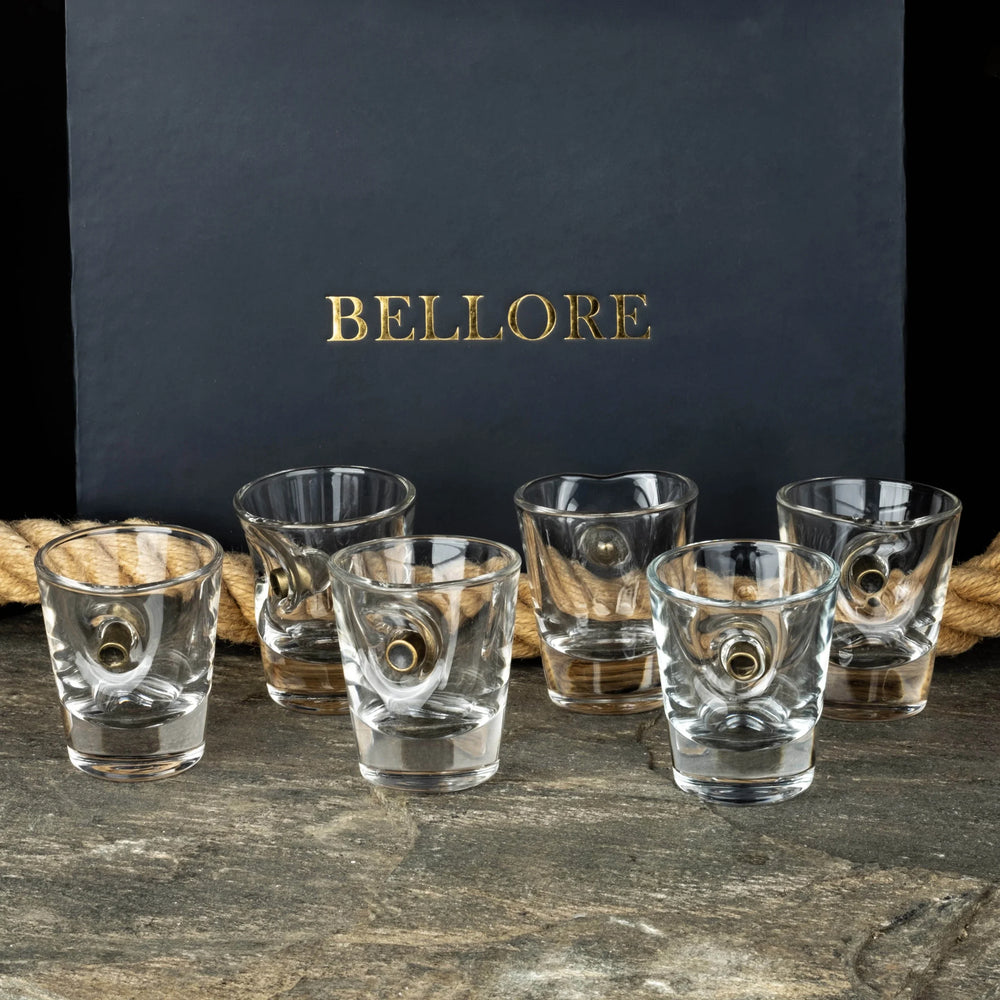 Real Bullet Shot Glass Set 45ml – set of shot glasses