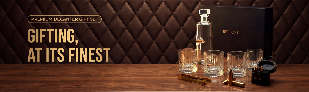 Bellore premium decanter gift set