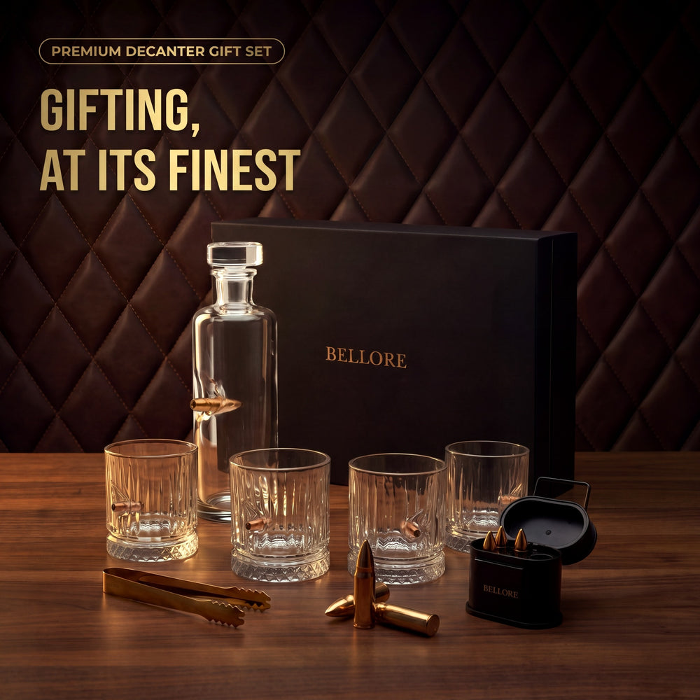 Bellore premium decanter gift set
