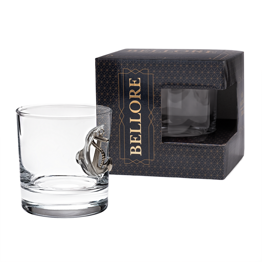 Anchor Rocks Glass 300ml – side view