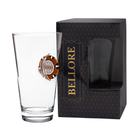 Poker Chip Beer Glass 465ml – side view