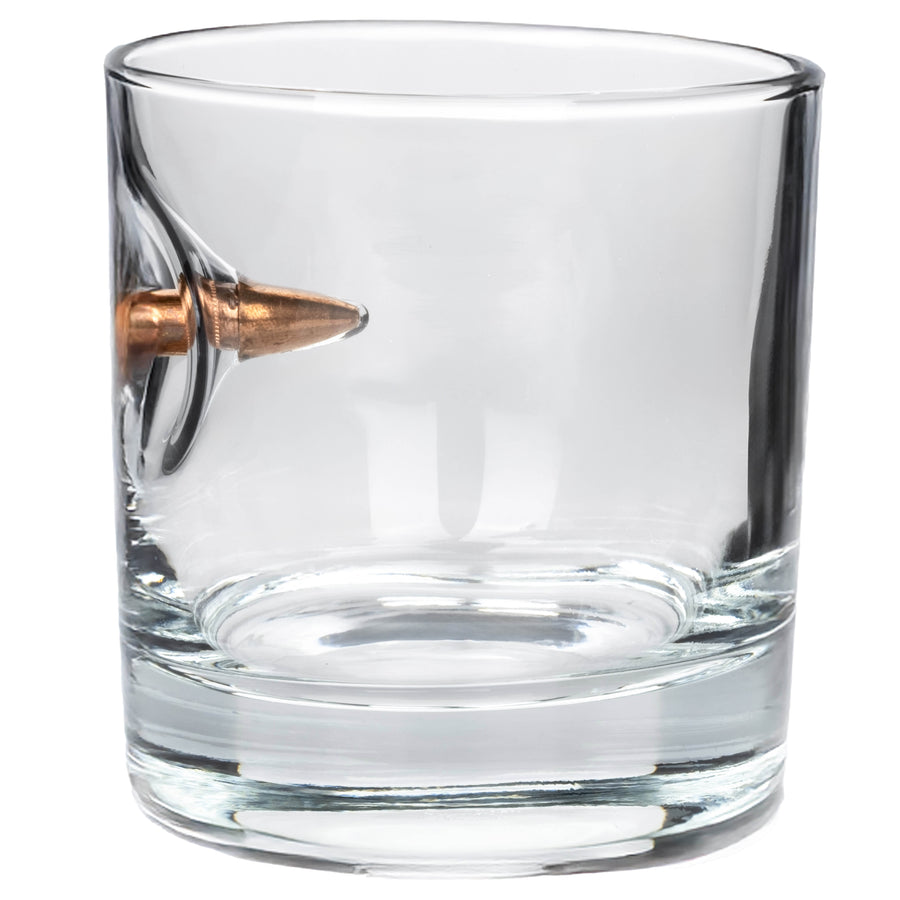 Real Bullet Rocks Glass 300ml – side view