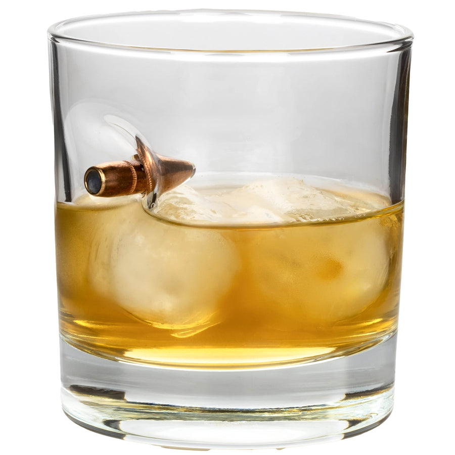 Real Bullet Rocks Glass 300ml – detail close-up
