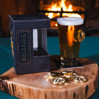 Bitcoin Beer Glass 465ml – studio product shot