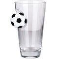 Glass Beer Mug — Football Edition, 465 ml
