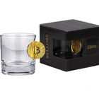 Bitcoin Rocks Glass 300ml – lifestyle shot