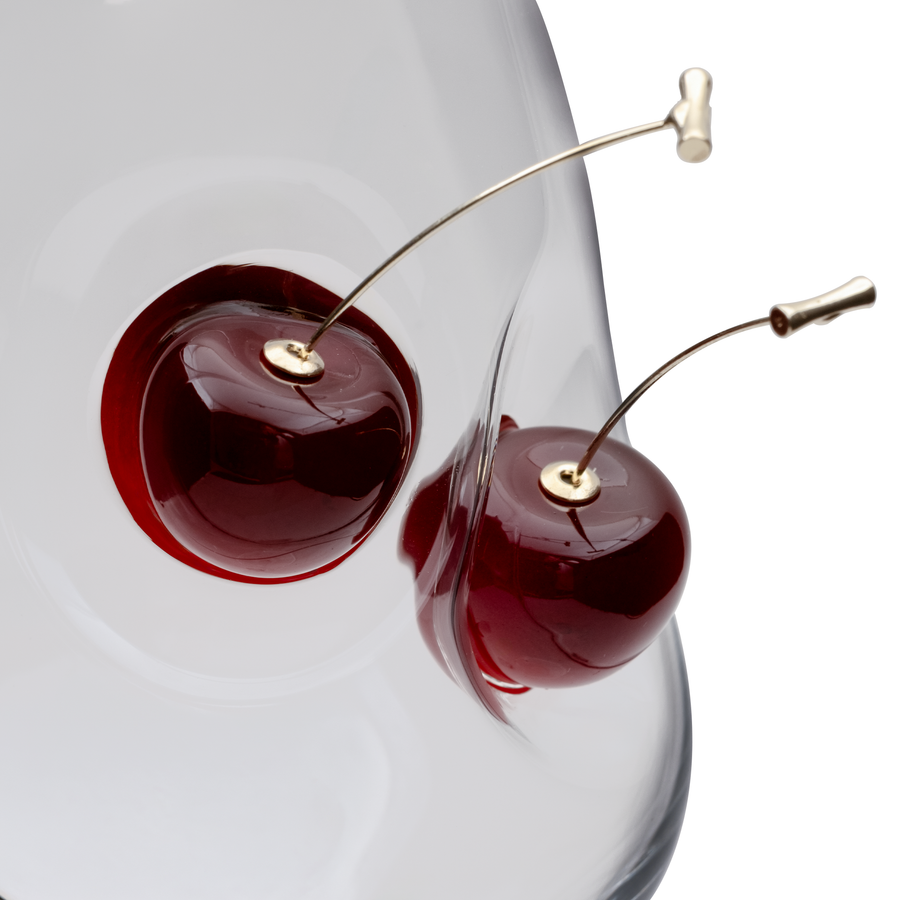 Cherry Wine Glass Set of 2 350ml by Bellore – photo 5
