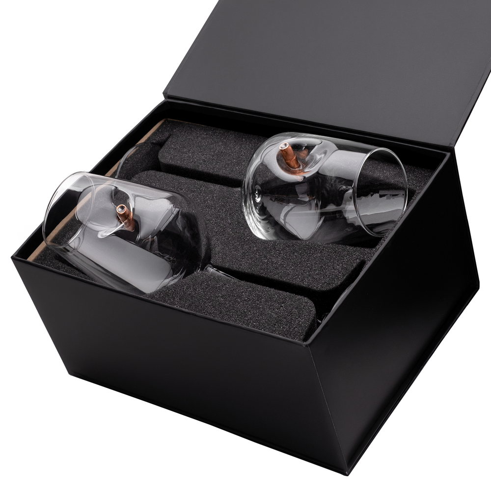 Real .308 Bullet Wine Glass Set of 2 350ml by Bellore – photo 2