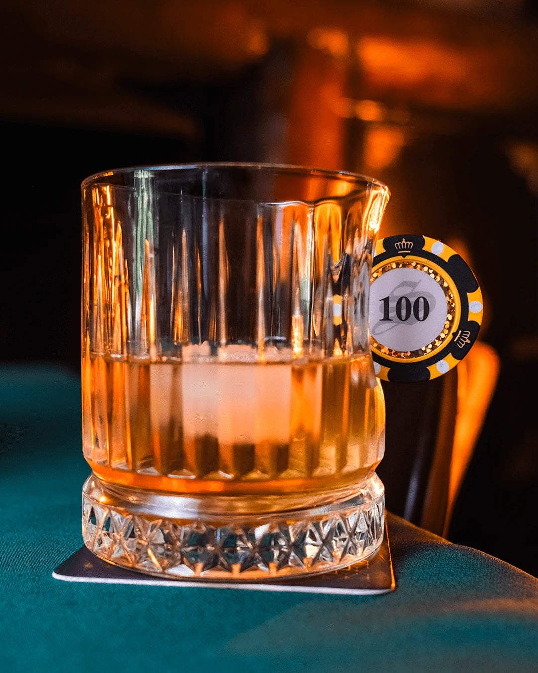 Crystal Whisky Glass — Casino Luxury Edition, 355 ml (Premium Box)