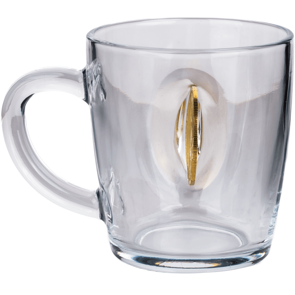 Bitcoin Coffee & Tea Mug 340ml – Bitcoin emblem detail
