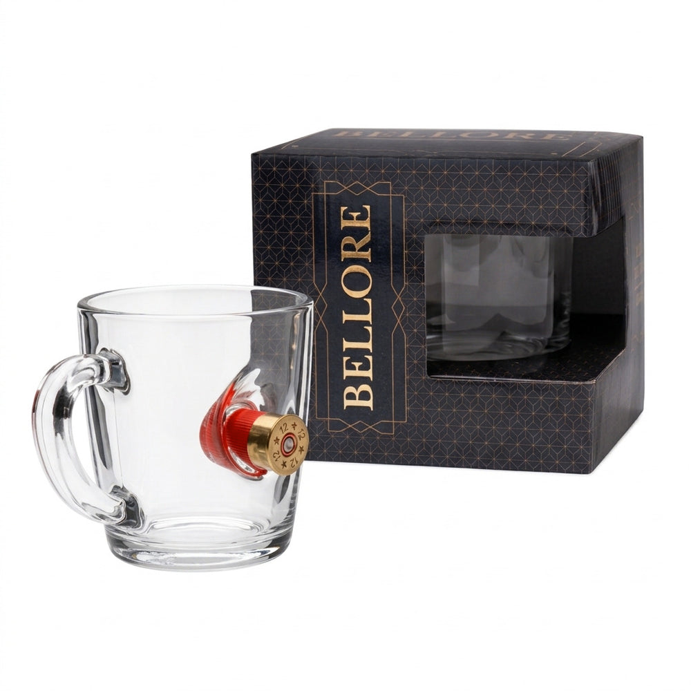 Real Shotgun Shell Coffee & Tea Mug 340ml – gift box packaging