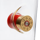 Real Shotgun Shell Whisky Tumbler 300ml – 12 cal cartridge macro detail
