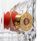 Real Shotgun Shell Double Crystal Whisky Set 355ml – 12 cal cartridge macro detail