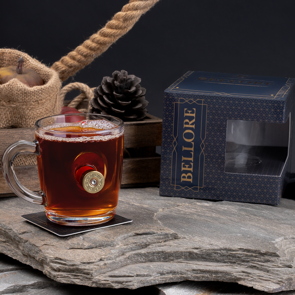 Real Shotgun Shell Coffee & Tea Mug 340ml – 12 cal cartridge styled concept shot