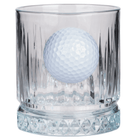 Real Golf Ball Old Fashioned Glass Set 355ml – styled lifestyle shot alternate angle