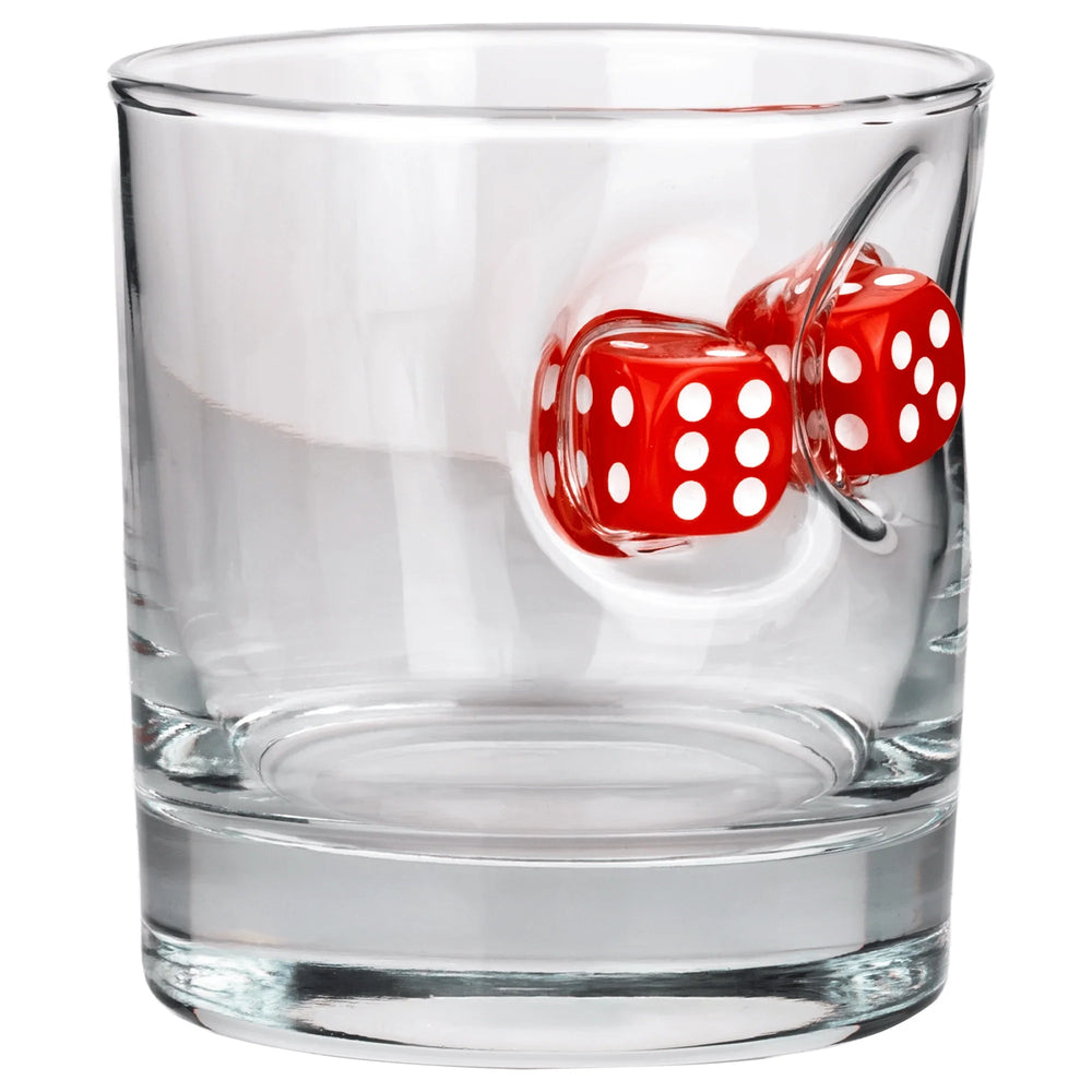 Dice Rocks Glass 300ml – front view