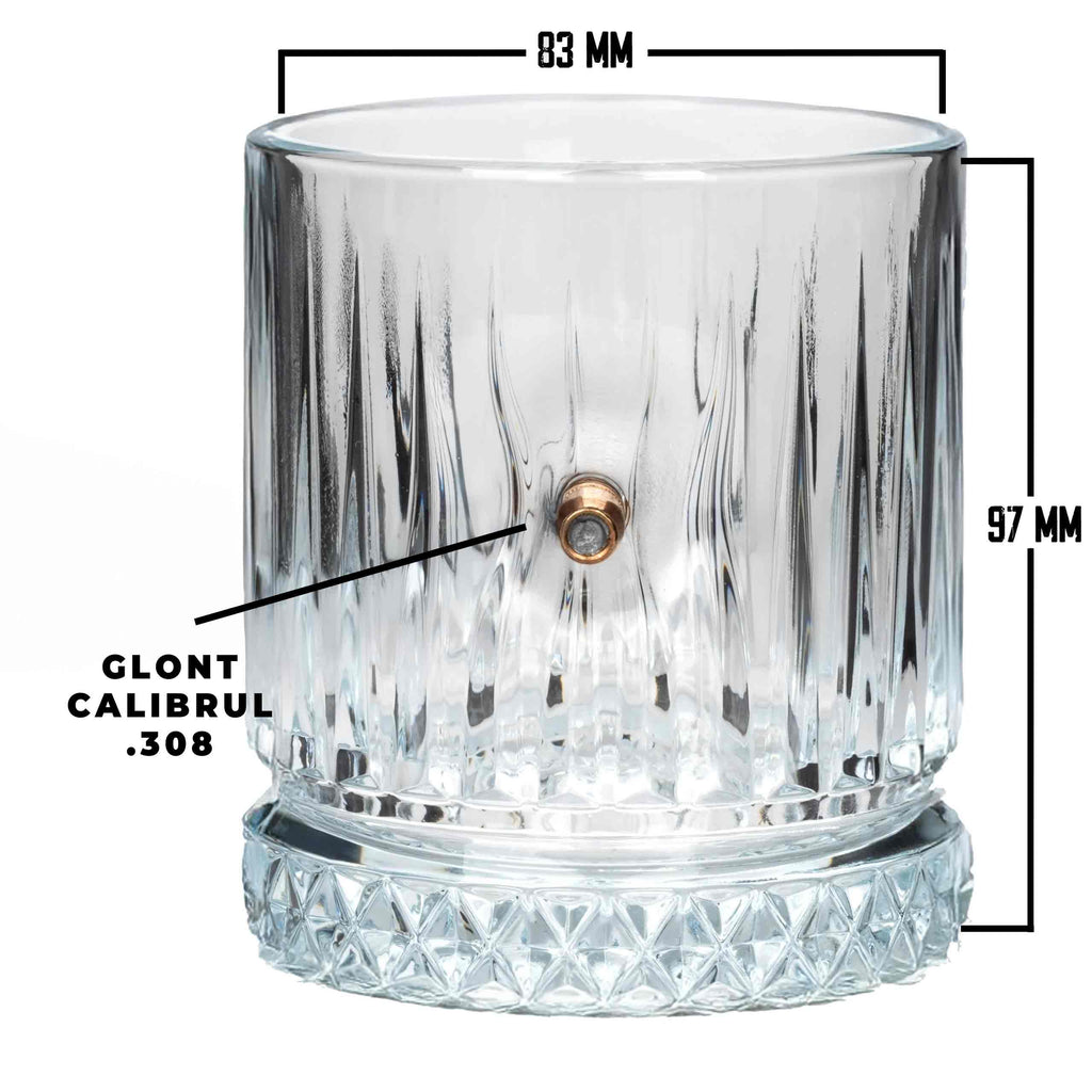 Crystal Whisky Glass — Bullet Luxury Edition, 355 ml (Premium Box)