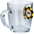 Glass Tea & Coffee Mug — Poker Chip Edition, 340 ml