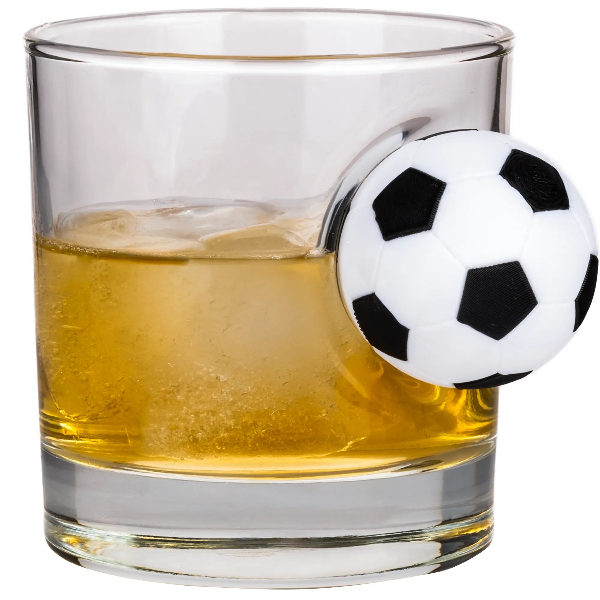Glass Whisky Tumbler — Football Edition, 300 ml