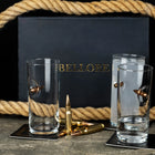 Real Bullet Turkish Raki Glass Set 200ml – set of glasses