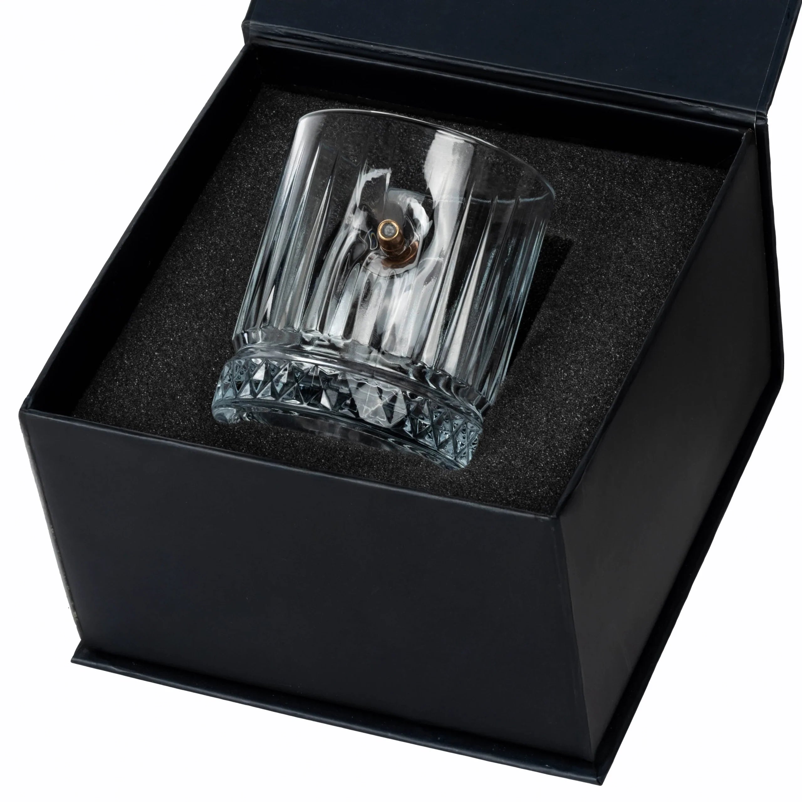 Crystal Whisky Glass — Bullet Luxury Edition, 355 ml (Premium Box)