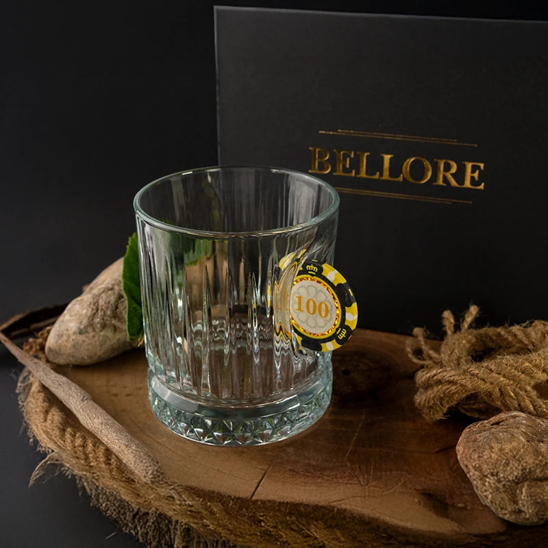 Crystal Whisky Glass — Casino Luxury Edition, 355 ml (Premium Box)