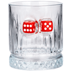 Dice Whisky Glass 355ml – styled lifestyle shot alternate angle