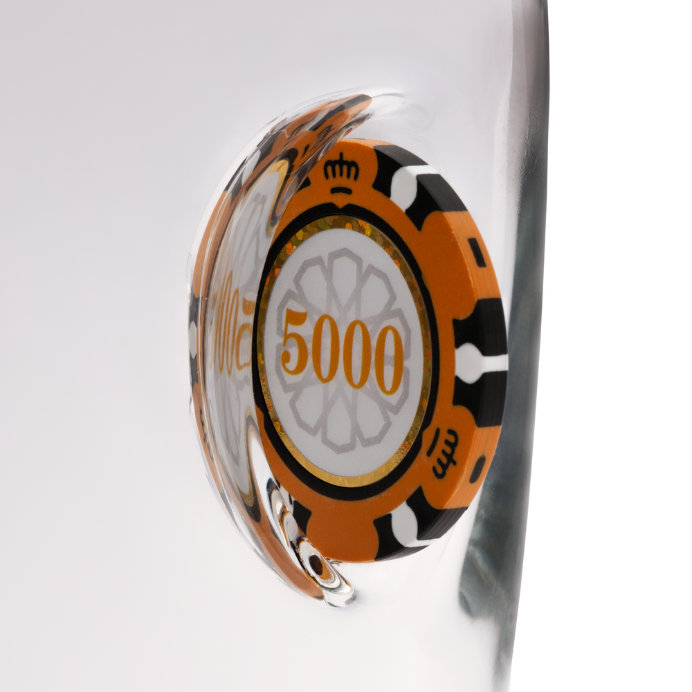 Poker Chip Coffee & Tea Mug 340ml – macro close-up of poker chip detail