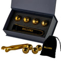 Bellore Football Whisky Stones Set — 4 Stainless Steel Cubes, Tongs & Premium Gift Box