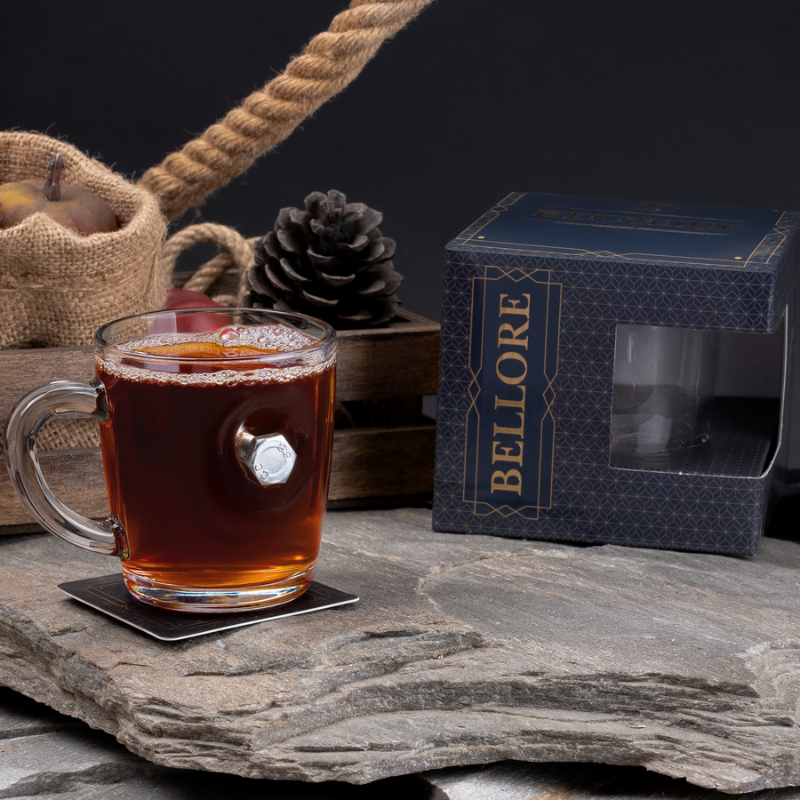 Bolt & Nut Coffee & Tea Mug 340ml – styled concept shot