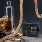 Bolt & Nut Rocks Glass 300ml – styled concept shot