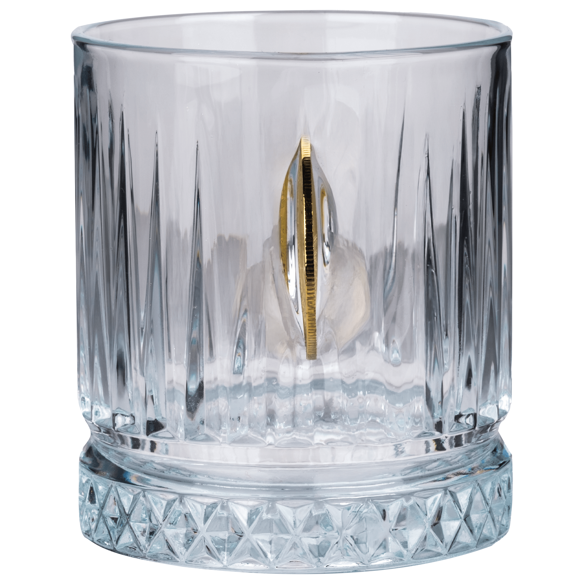 Crystal Whisky Glass — Bitcoin Luxury Edition, 355 ml