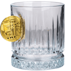 Bitcoin Old Fashioned Glass Set 355ml – styled lifestyle shot third angle